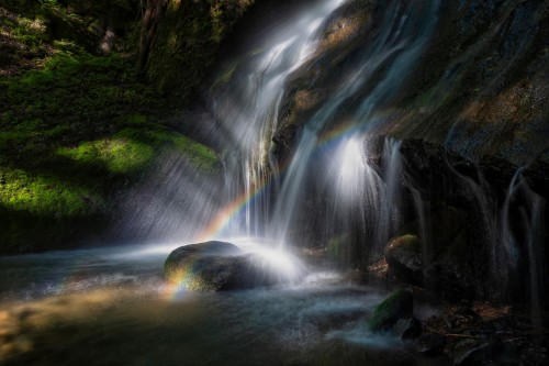 Rainbow shower